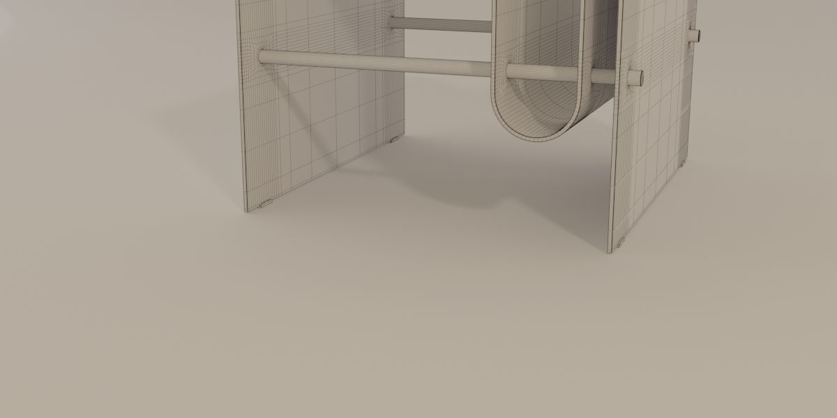 Side Table 3D model_25