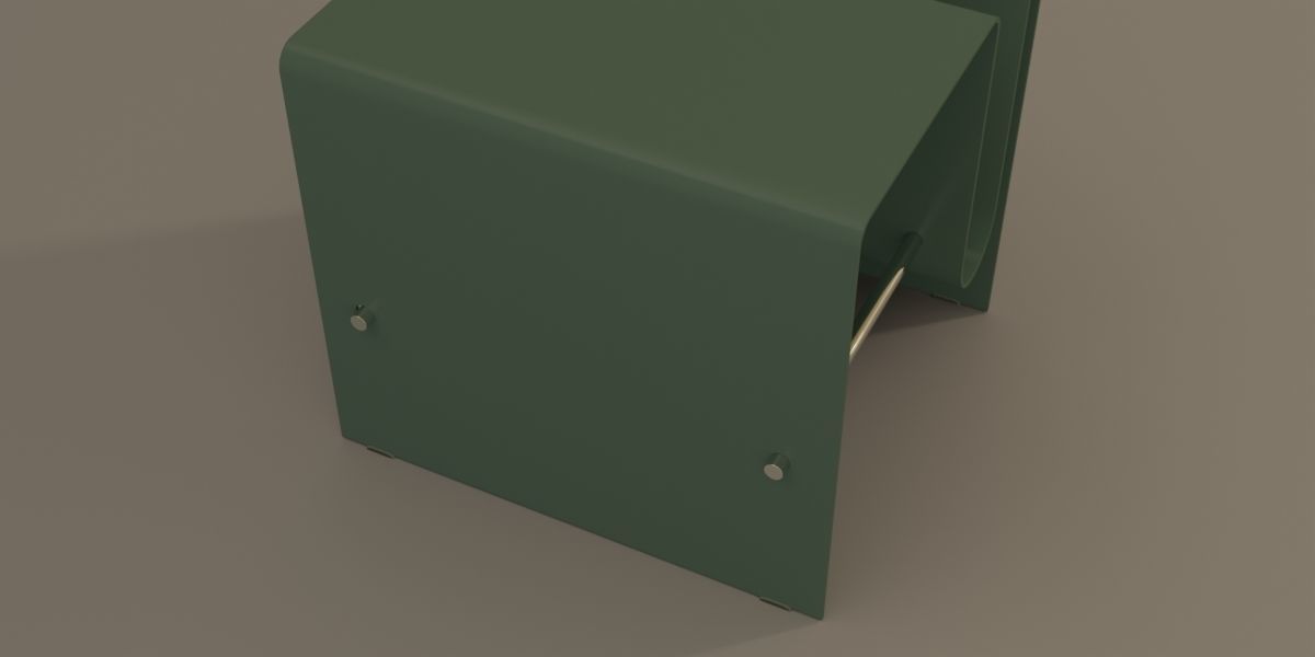 Side Table 3D model_7