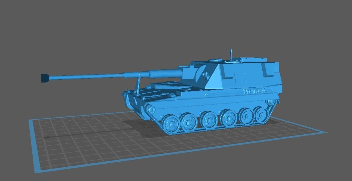 FIRTINA HOWITZER OBUS 3D print model_2