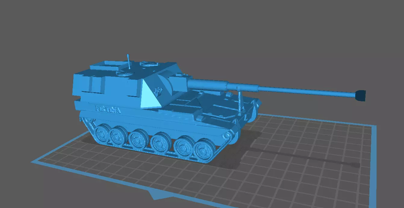 FIRTINA HOWITZER OBUS 3D print model_0