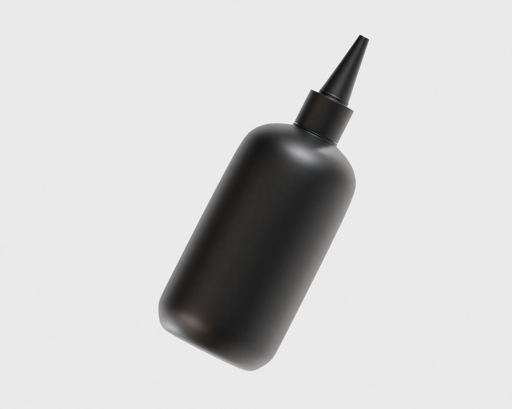 Cosmetic bottle 001 Low-poly 3D model_1