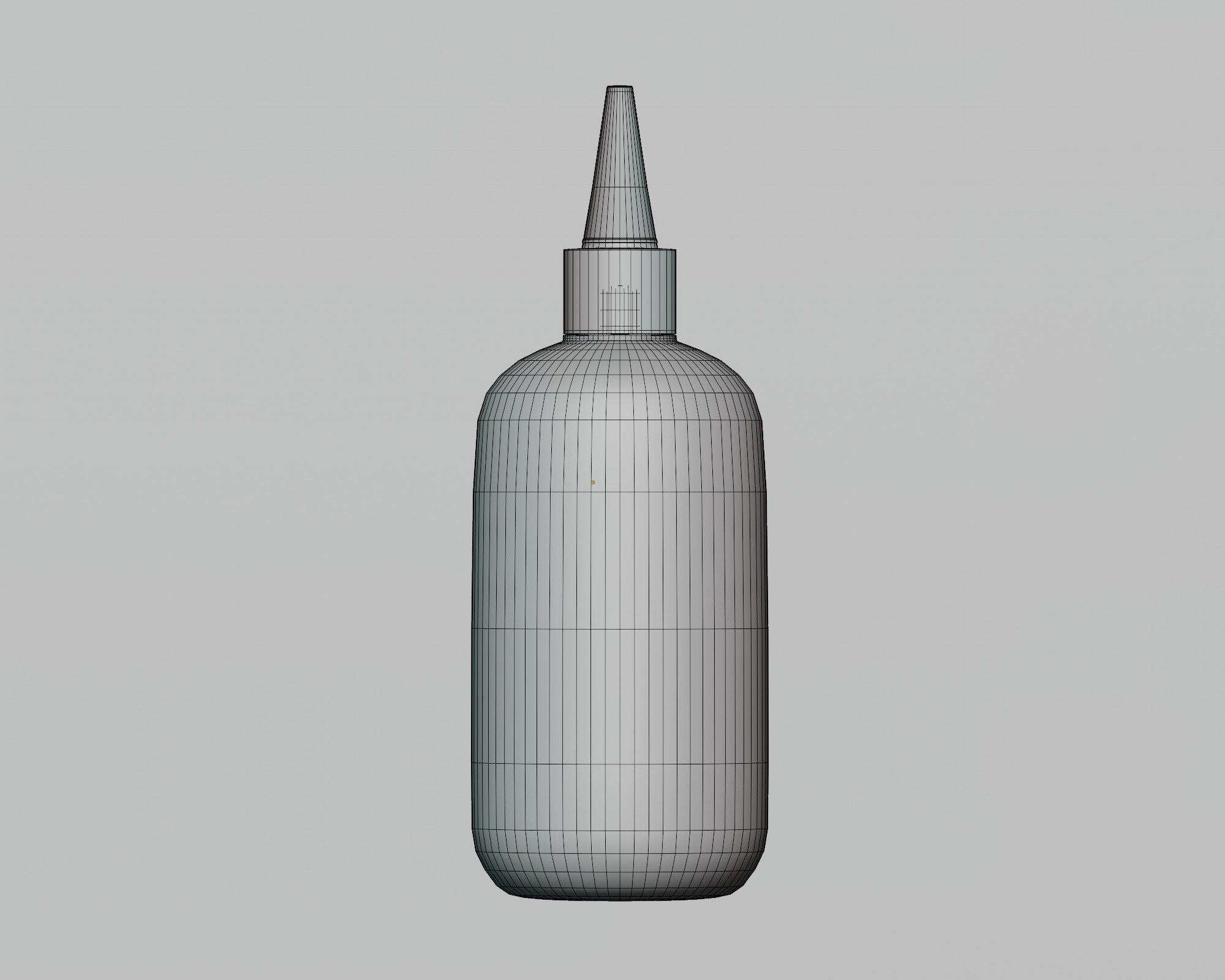 Cosmetic bottle 001 Low-poly 3D model_3