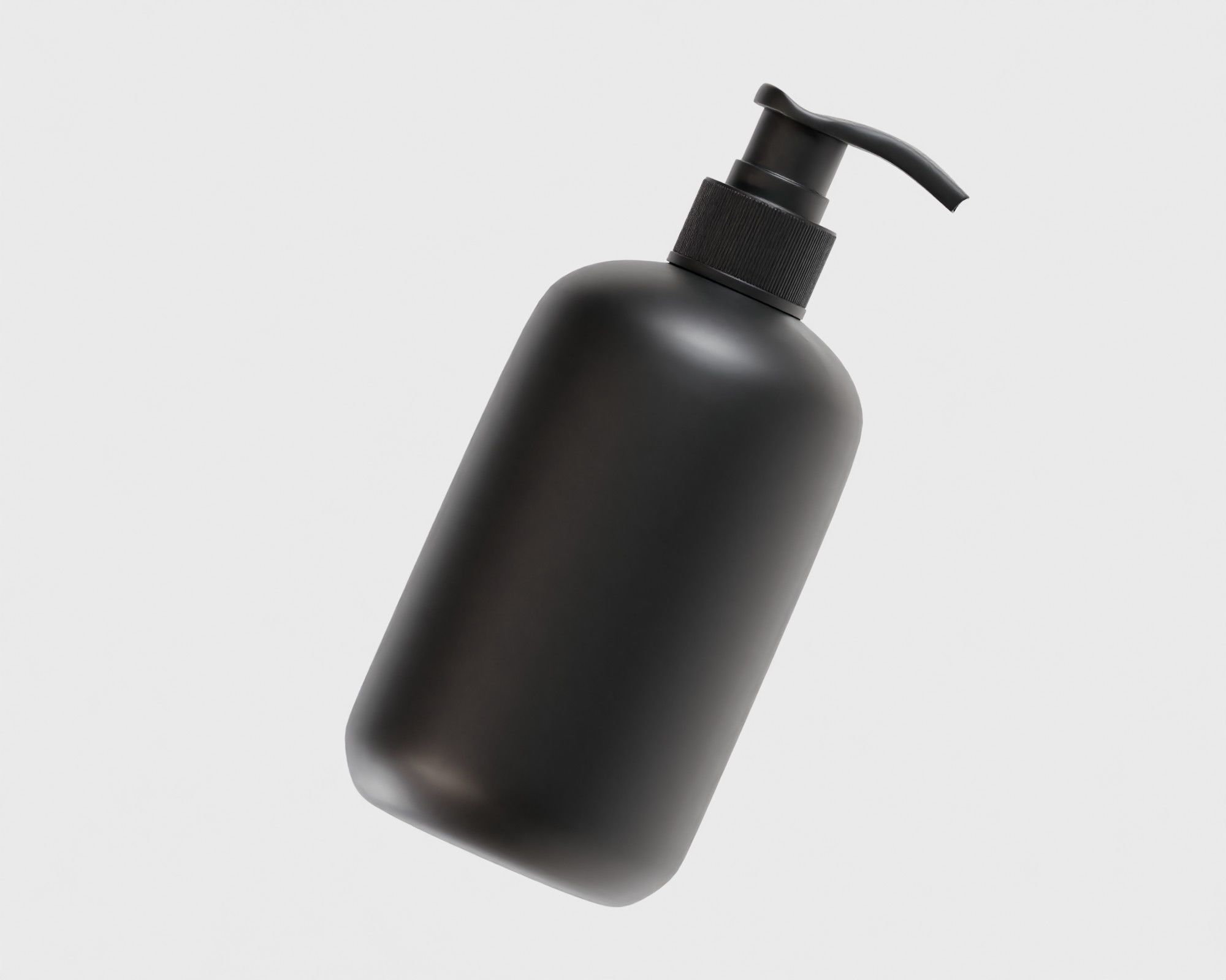 Lotion bottle 09 Low-poly 3D model_1
