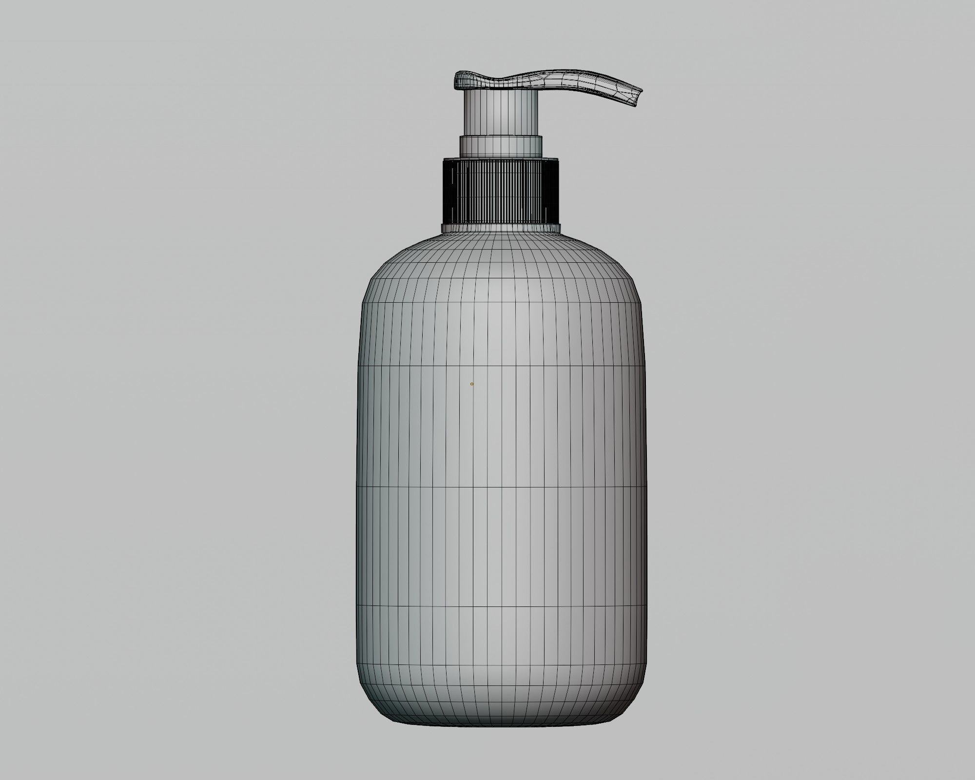 Lotion bottle 09 Low-poly 3D model_3