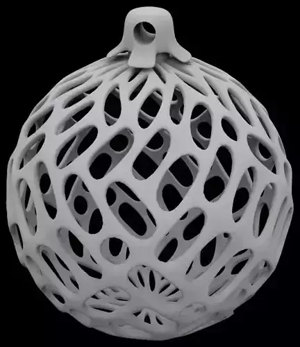 Christmas Tree Globe 3D print model