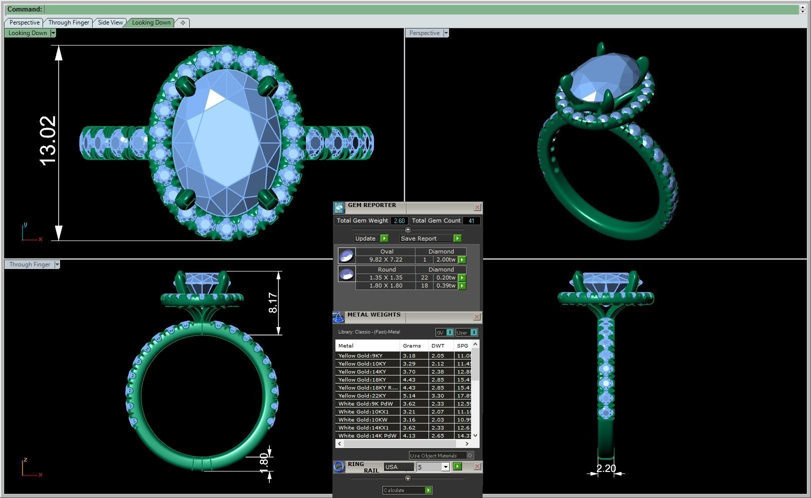 3D CAD NJ-1487-Ring 3D print model_1
