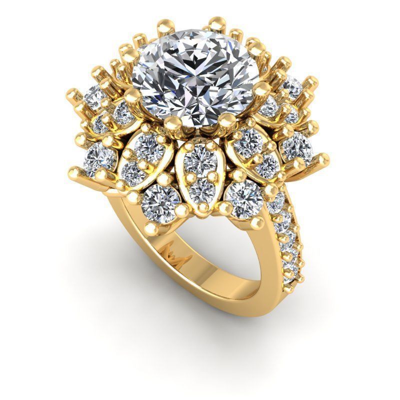 3D CAD NJ-1480-Ring 3D print model_3