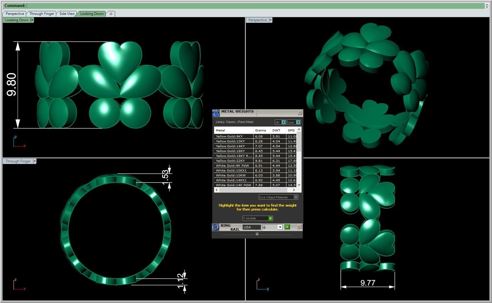 3D CAD NJ-1546-Ring 3D print model_1