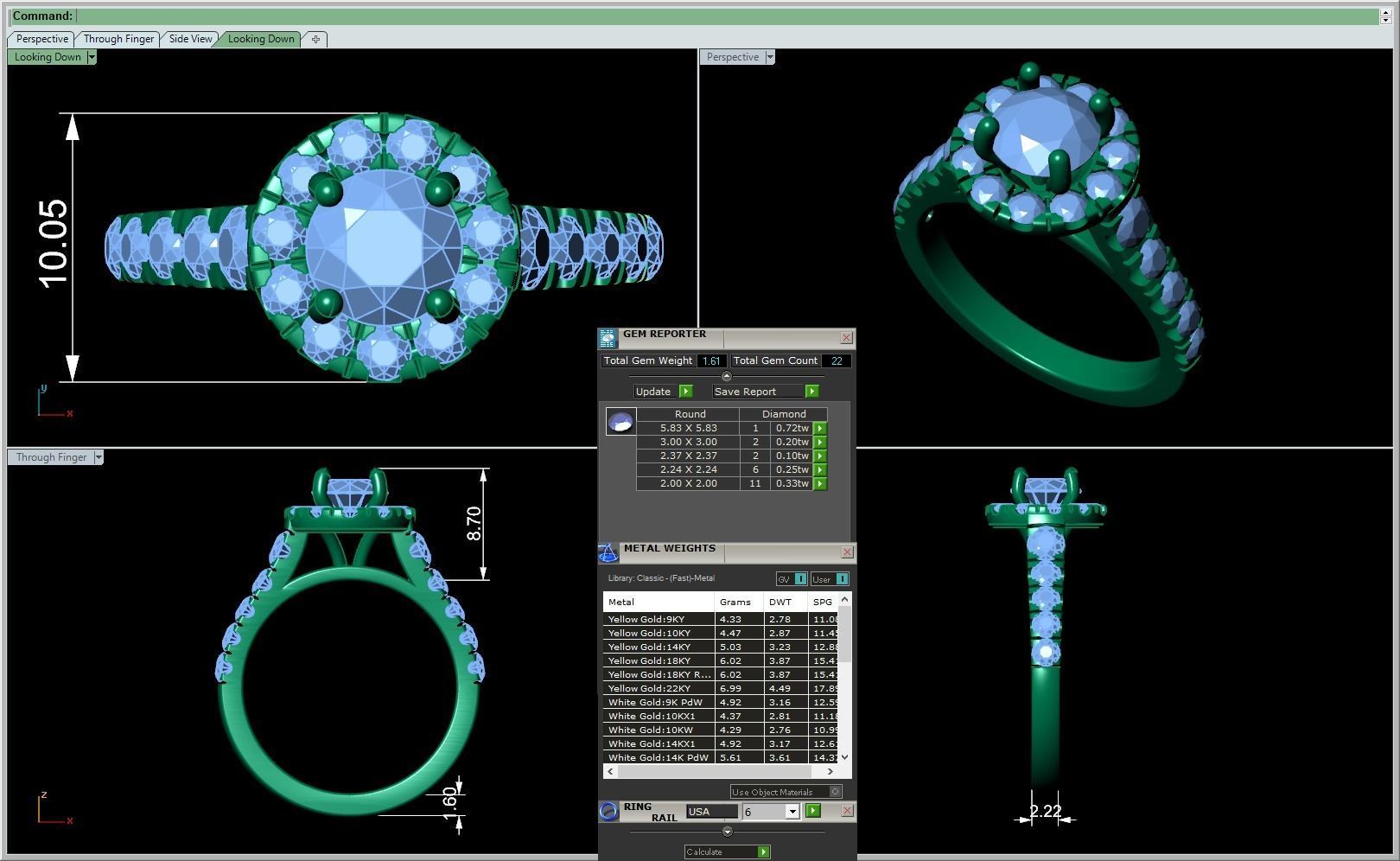 3D CAD NJ-1541-Ring 3D print model_1