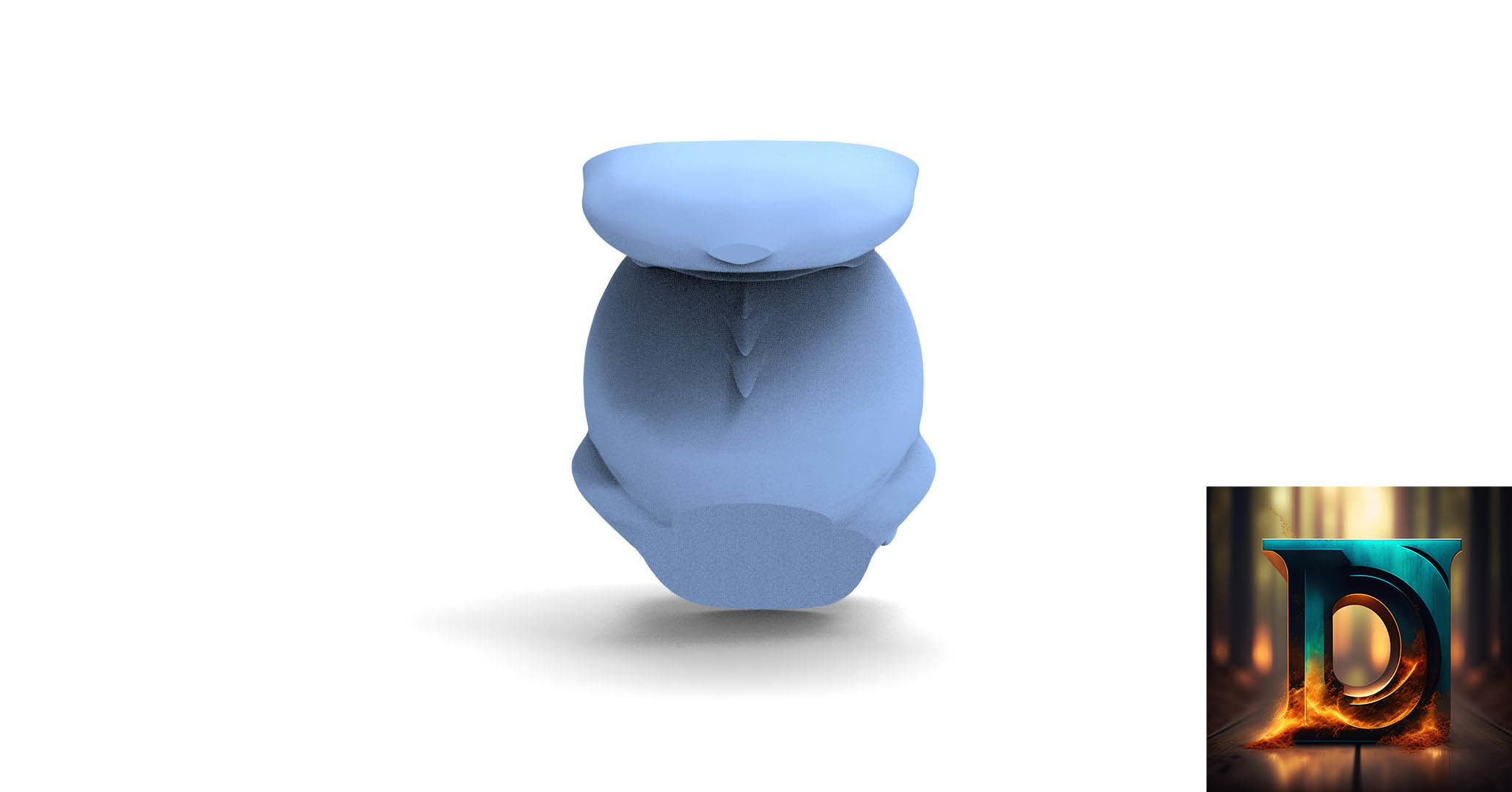 Donald mate for 3d printing 3D model_5