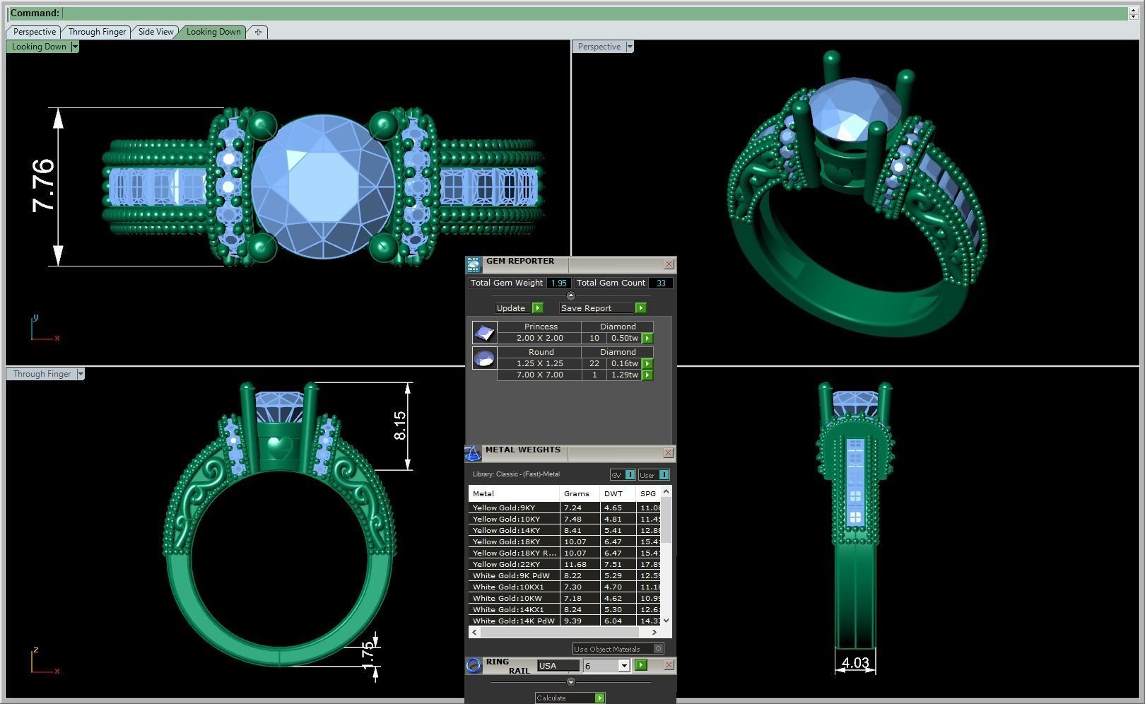 3D CAD NJ-1523-Ring 3D print model_1