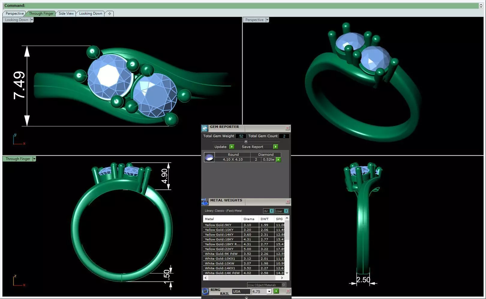 3D CAD NJ-1590-Ring 3D print model_0