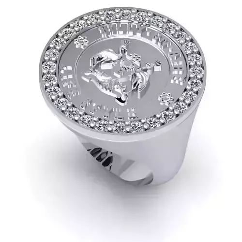 3D CAD NJ-1563-Ring 3D print model