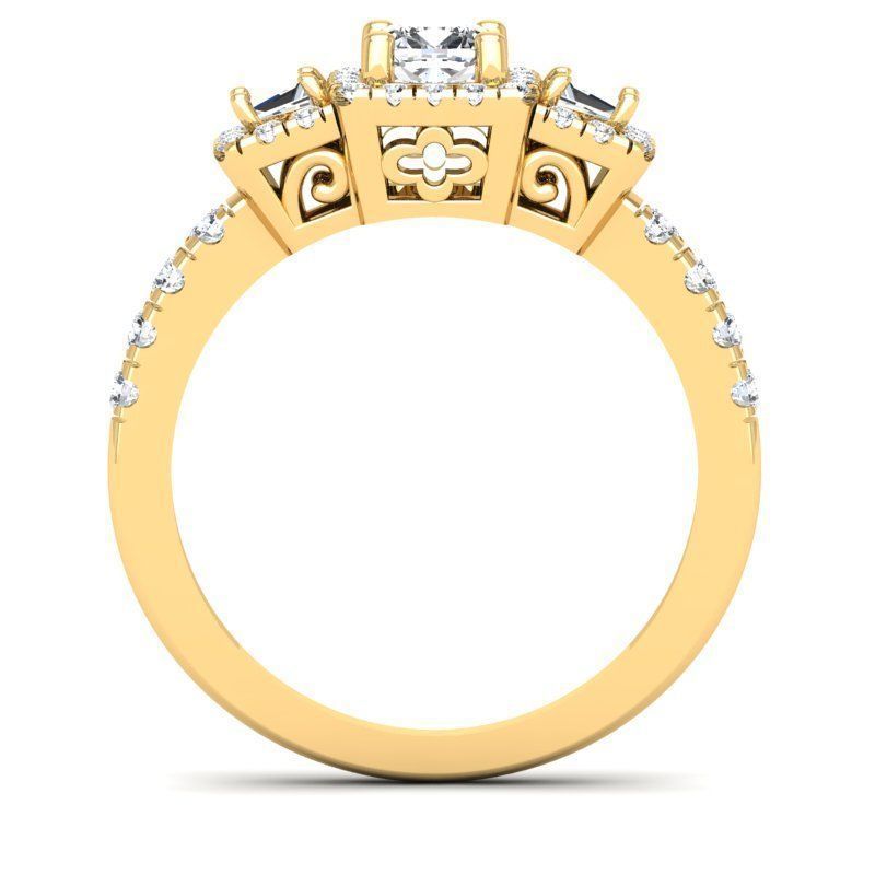 3D CAD NJ-1561-Ring 3D print model_9