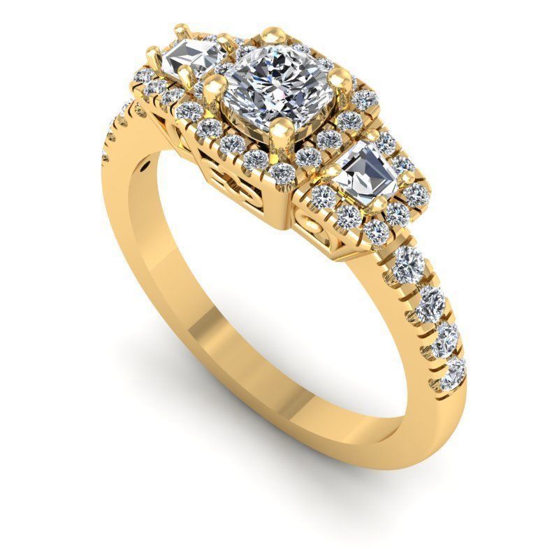 3D CAD NJ-1561-Ring 3D print model_3