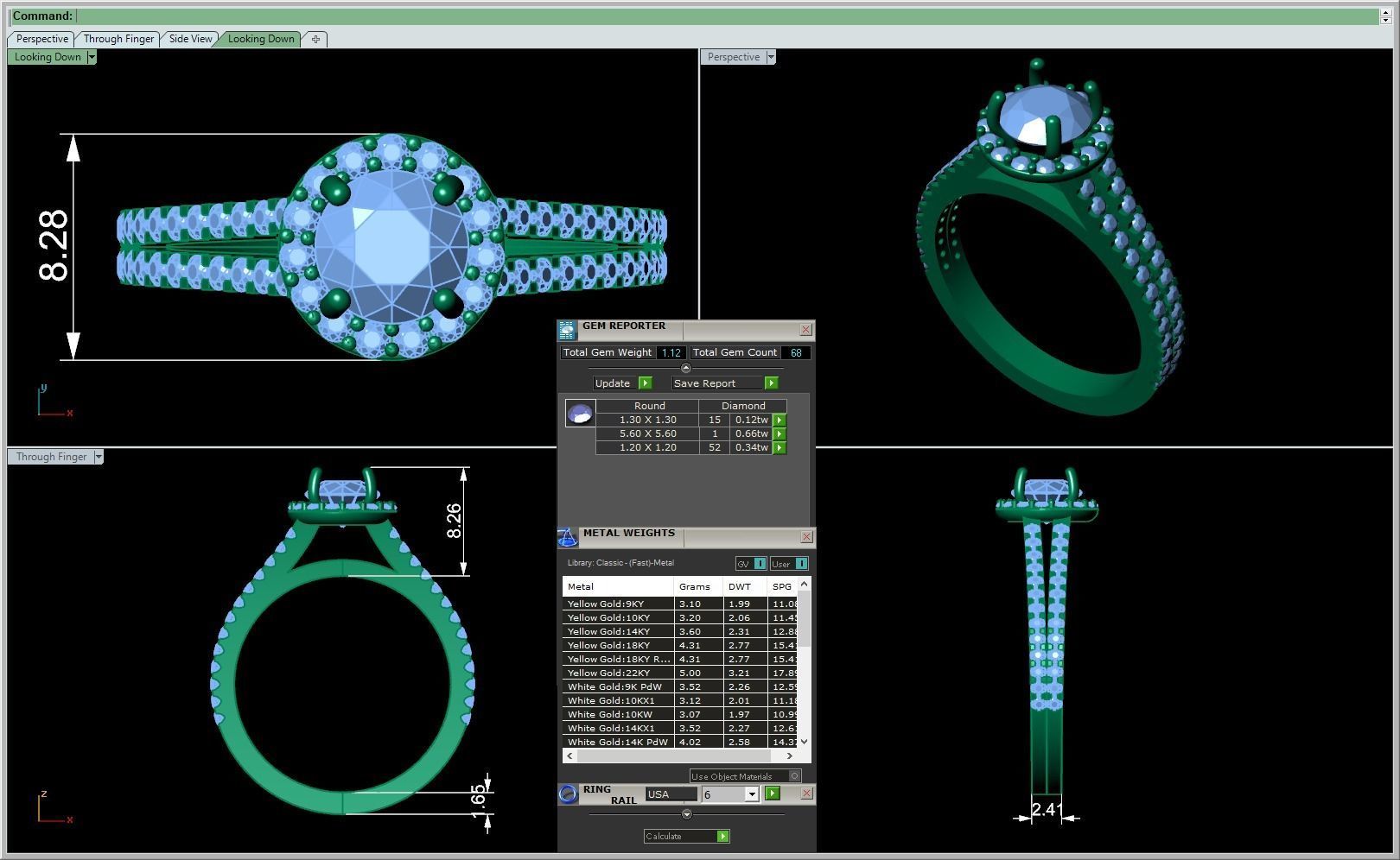 3D CAD NJ-1560-Ring 3D print model_1