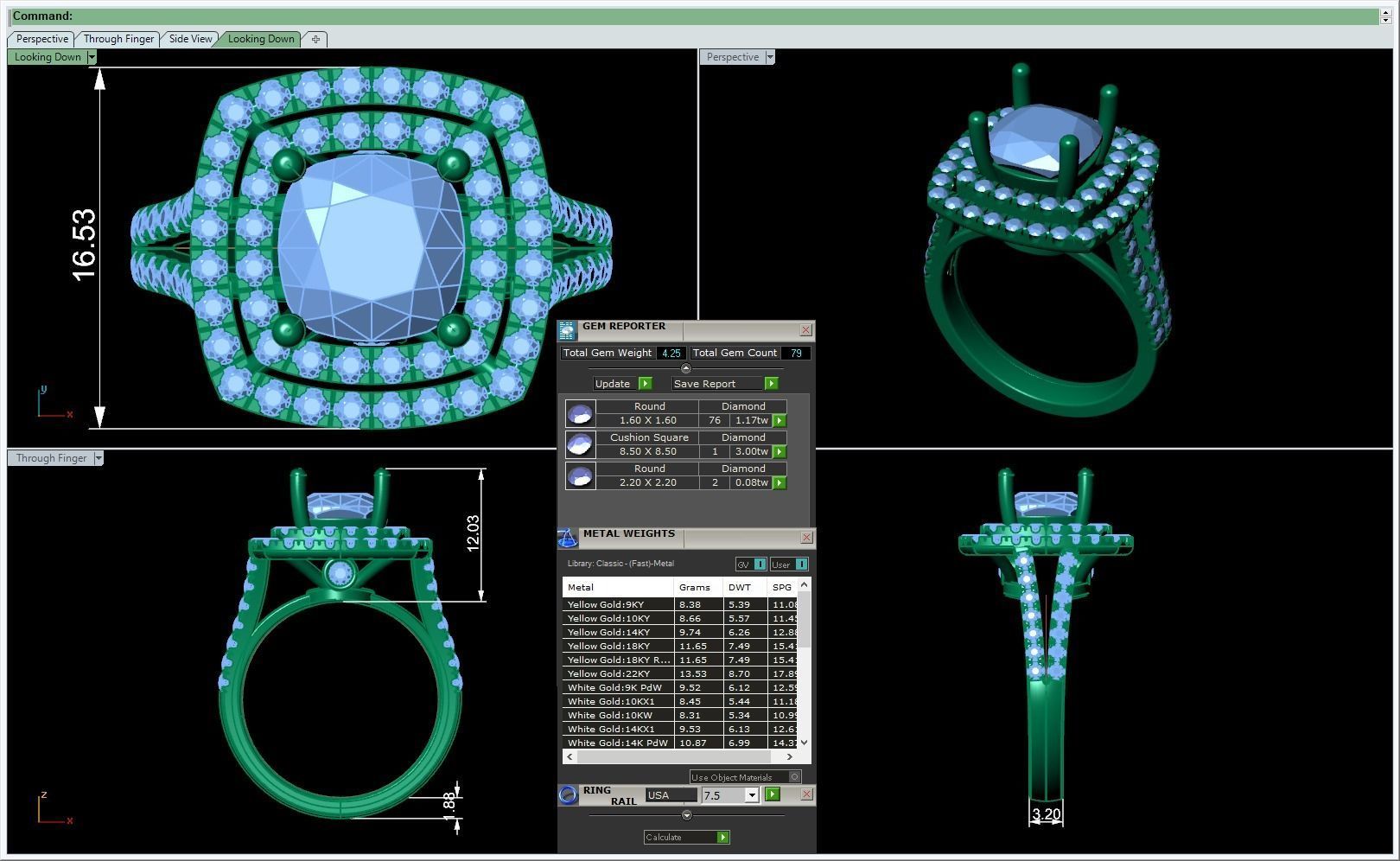 3D CAD NJ-1558-Ring 3D print model_1
