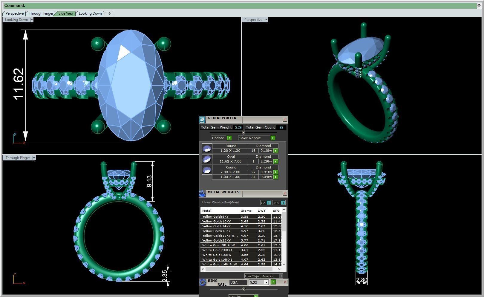 3D CAD NJ-1553-Ring-A 3D print model_1