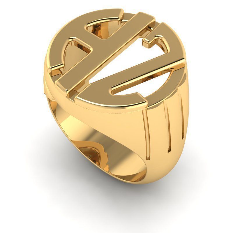 3D CAD NJ-1552-Ring 3D print model_3