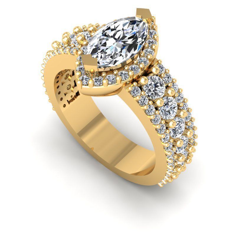 3D CAD NJ-1634-Ring 3D print model_7