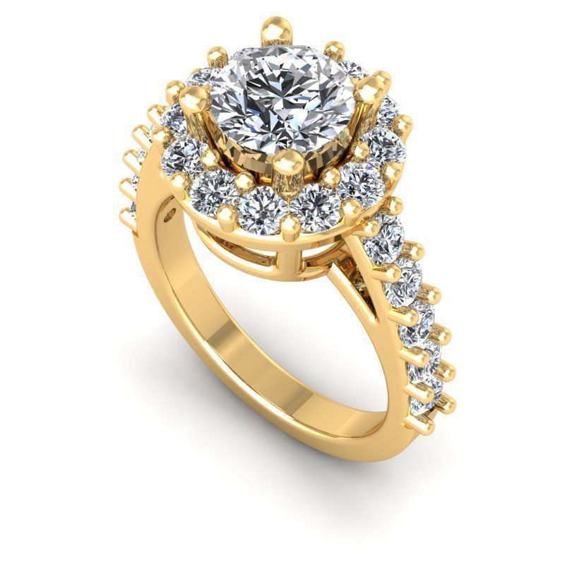 3D CAD NJ-1634-Ring 3D print model_6