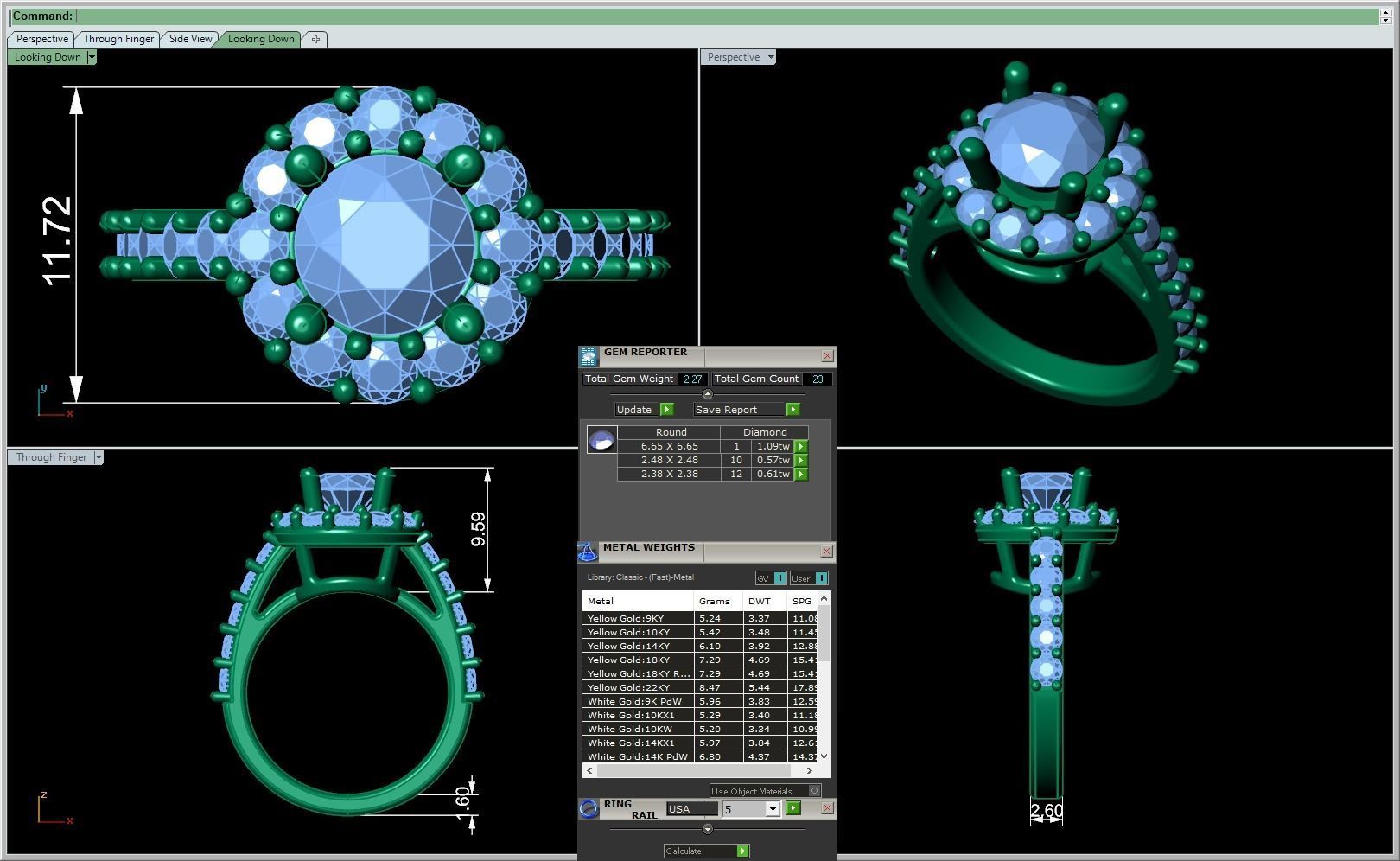 3D CAD NJ-1634-Ring 3D print model_1