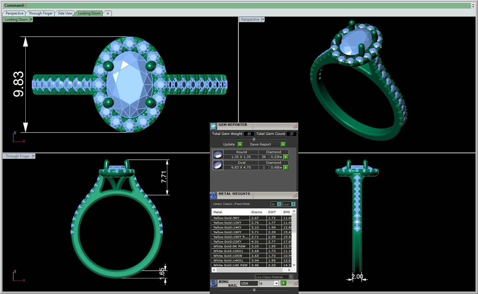 3D CAD NJ-1613-Ring 3D print model_1