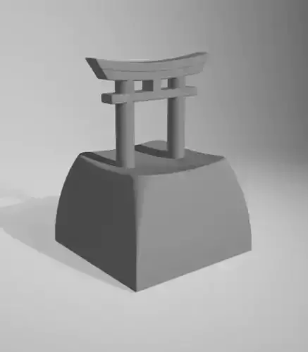 Torii  japanese portal keycaps