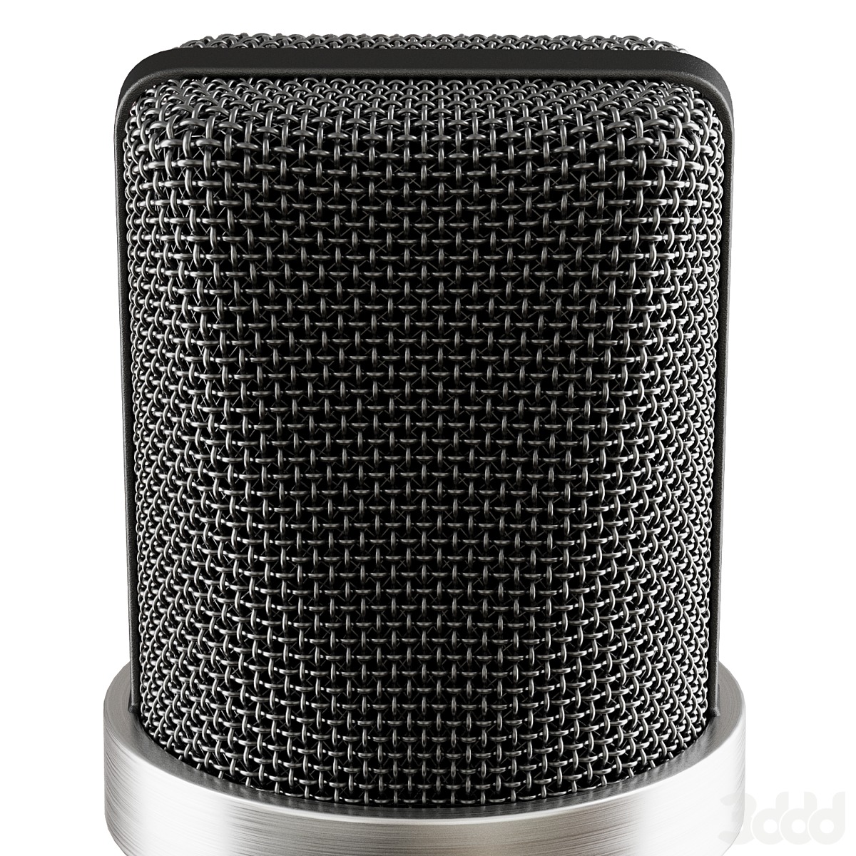 Neumann TLM 102 Black Edition Condenser Microphone 3D model_5