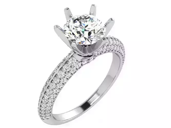 Six Peg Setting Ring 4861