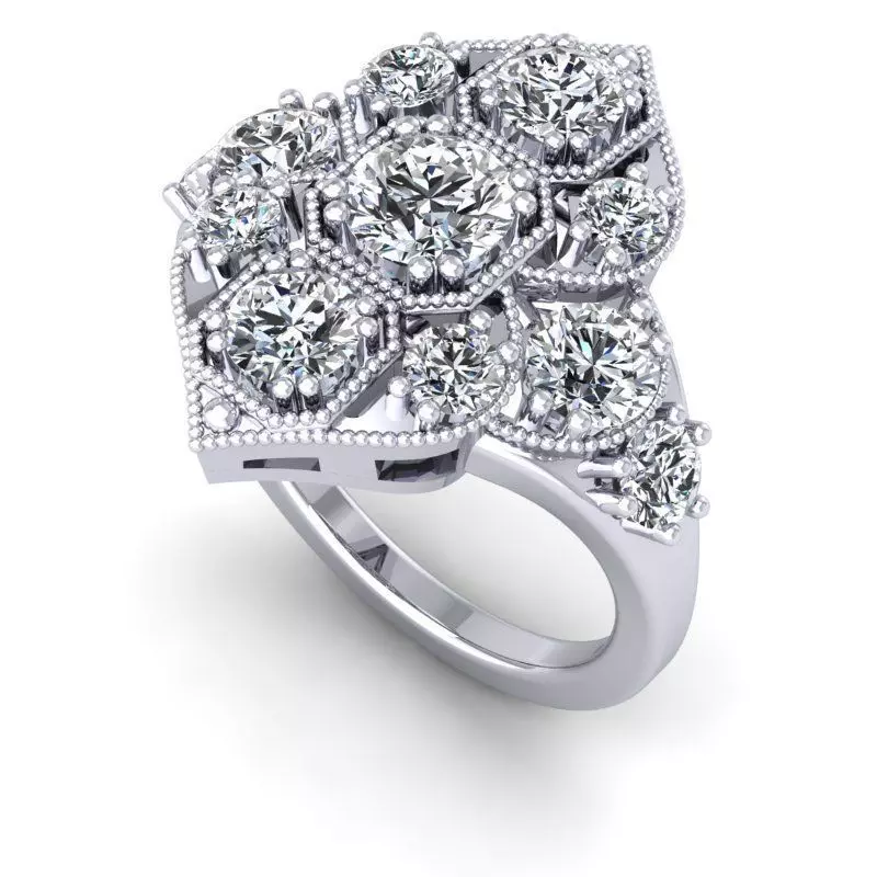 3D CAD NJ-1666-Ring 3D print model