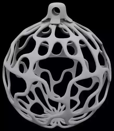 Christmas Tree Globe 3D print model