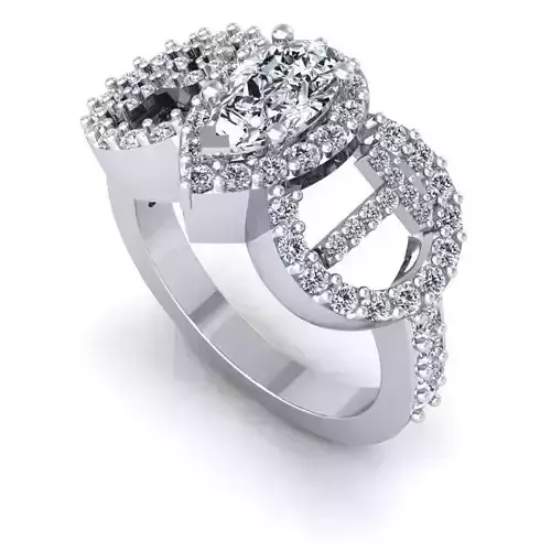 3D CAD NJ-1646-Ring 3D print model