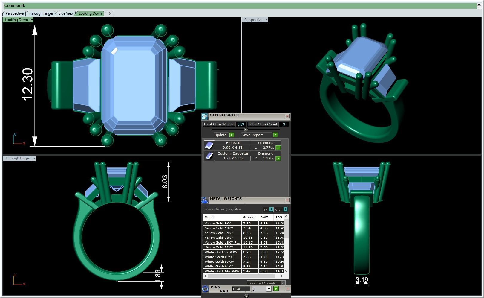 3D CAD NJ-1824-Ring 3D print model_1