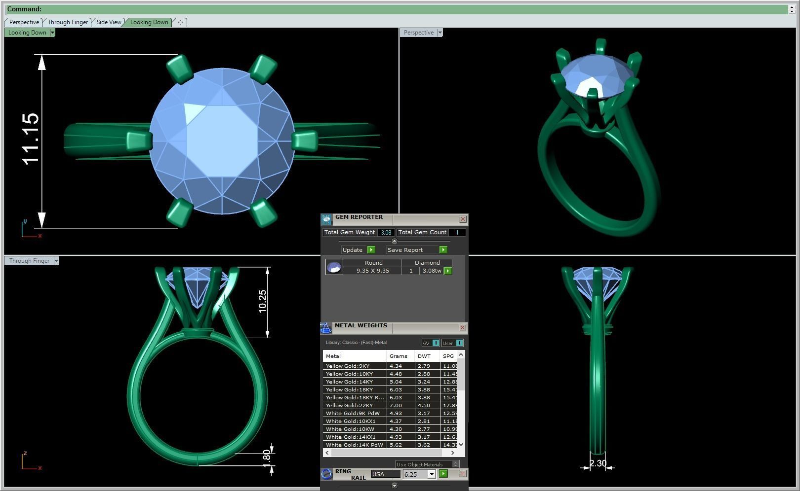 3D CAD NJ-1811-Ring 3D print model_1