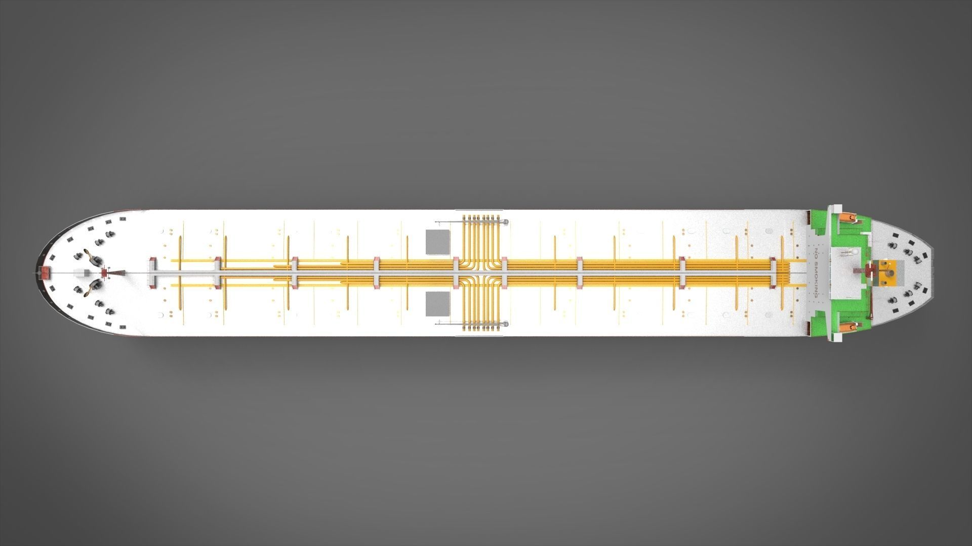 Tanker Ship Low-poly 3D model_5