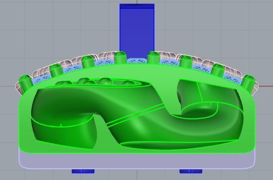 Cumin Chain Pave 4871 3D print model_6