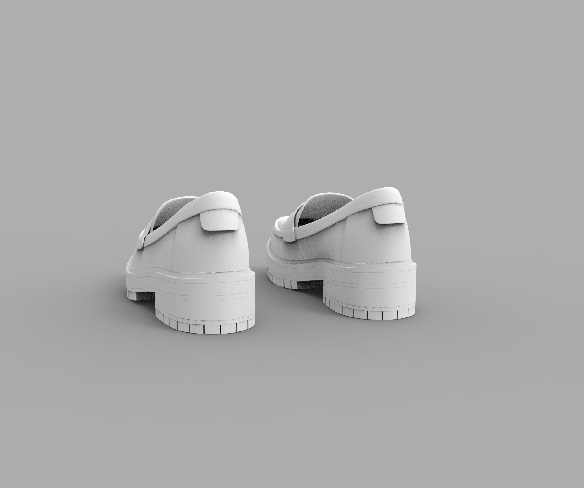 Shoe for Men Low Poly 3D Model for WebGL Ready Low-poly 3D model Low-poly 3D model_22