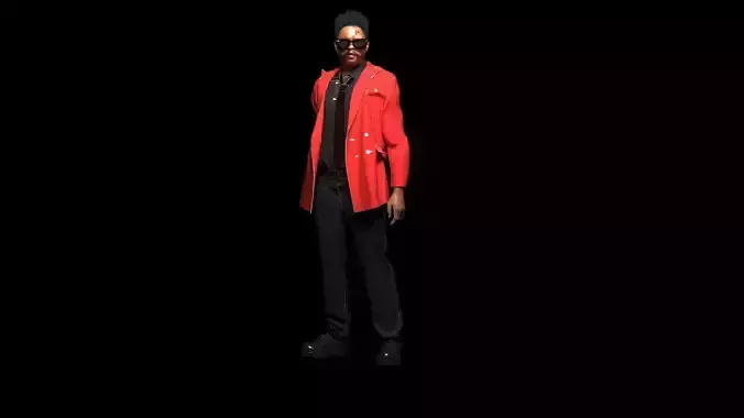 The Weeknd 3D model