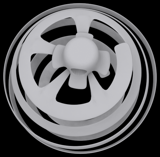 Christmas Tree Globe 3D print model_1