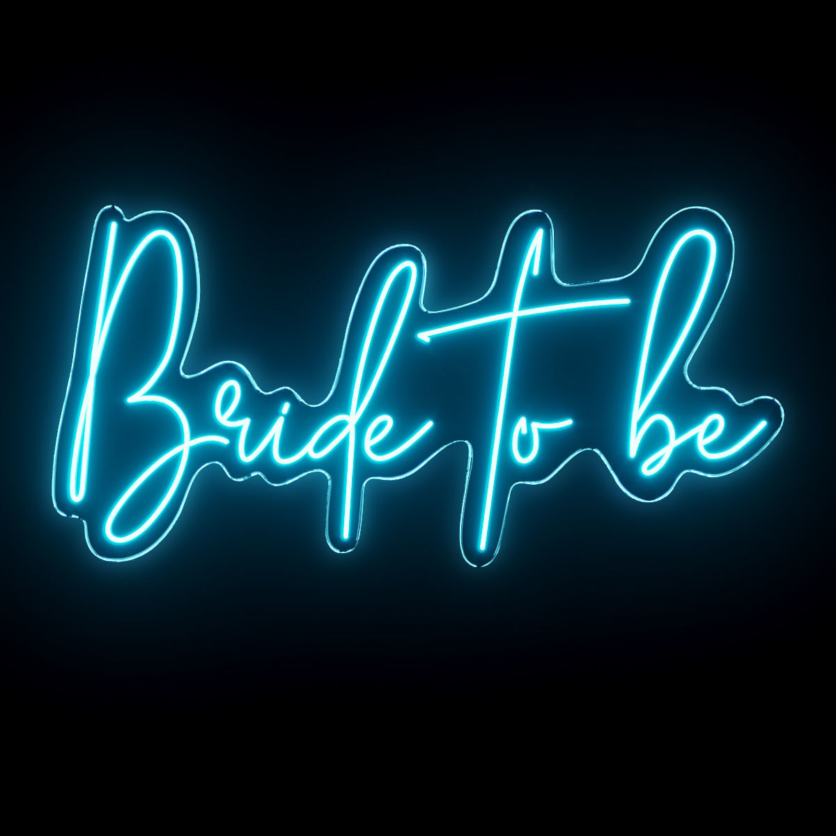 Bride To Be Neon Sign 3D model_1