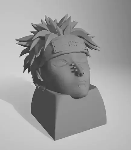 Pain naruto keycaps  3D print model