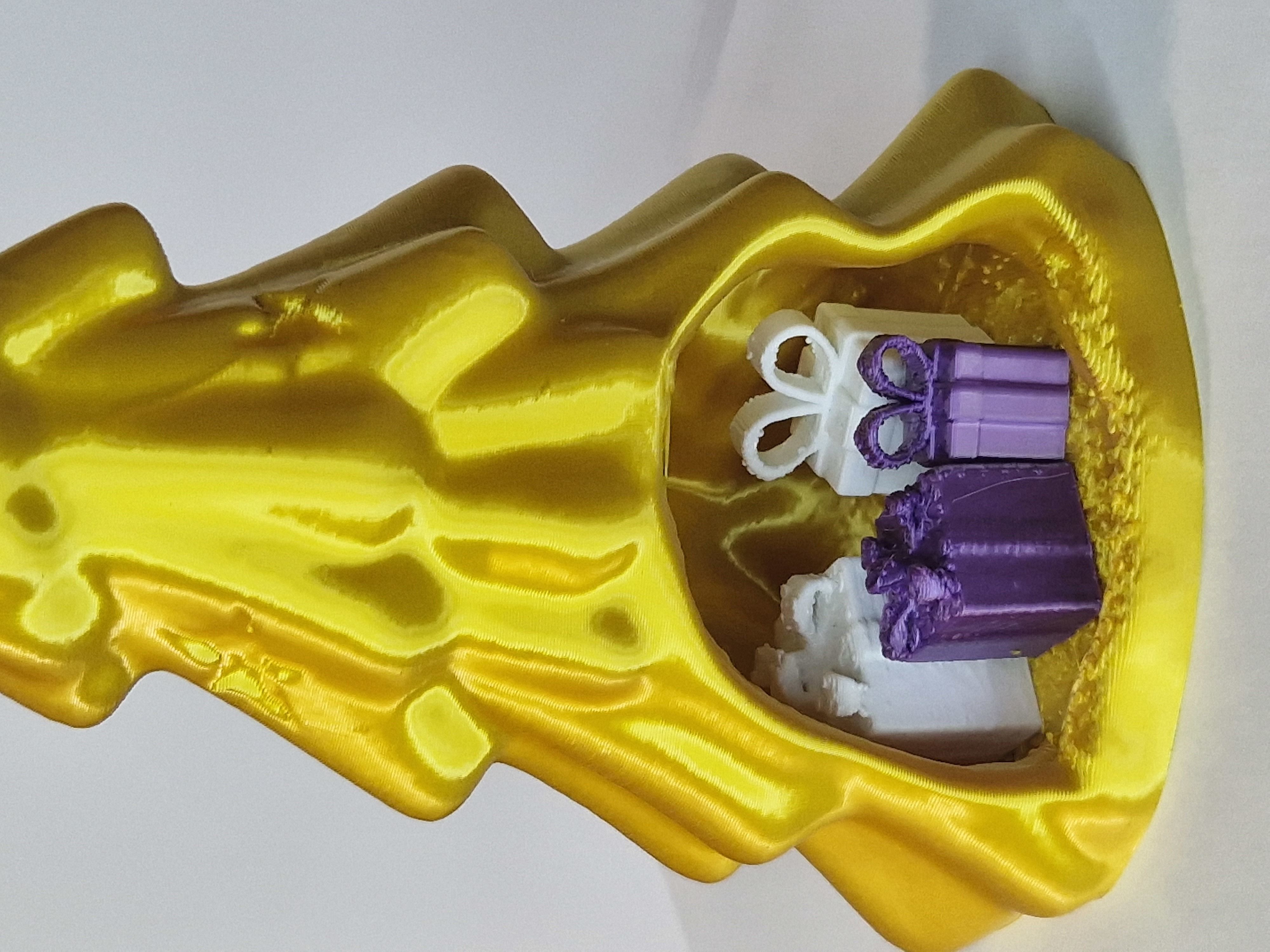 CHRISTMAS TREE WITH PRESENTS 3D print model_1