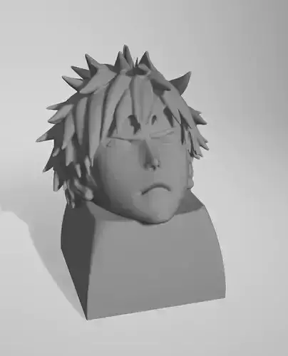 ichigo Bleach keycaps 