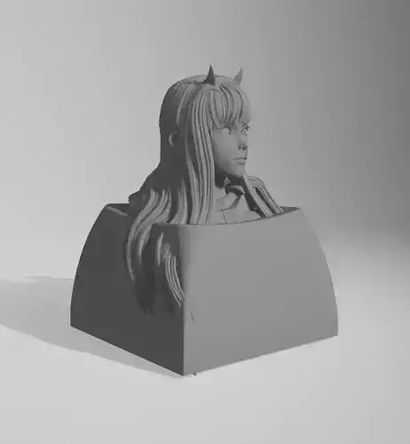 002 zero two Darlign in the Franxx keycaps 