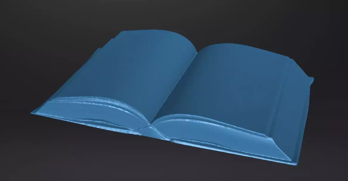 OPEN BOOK 3D print model