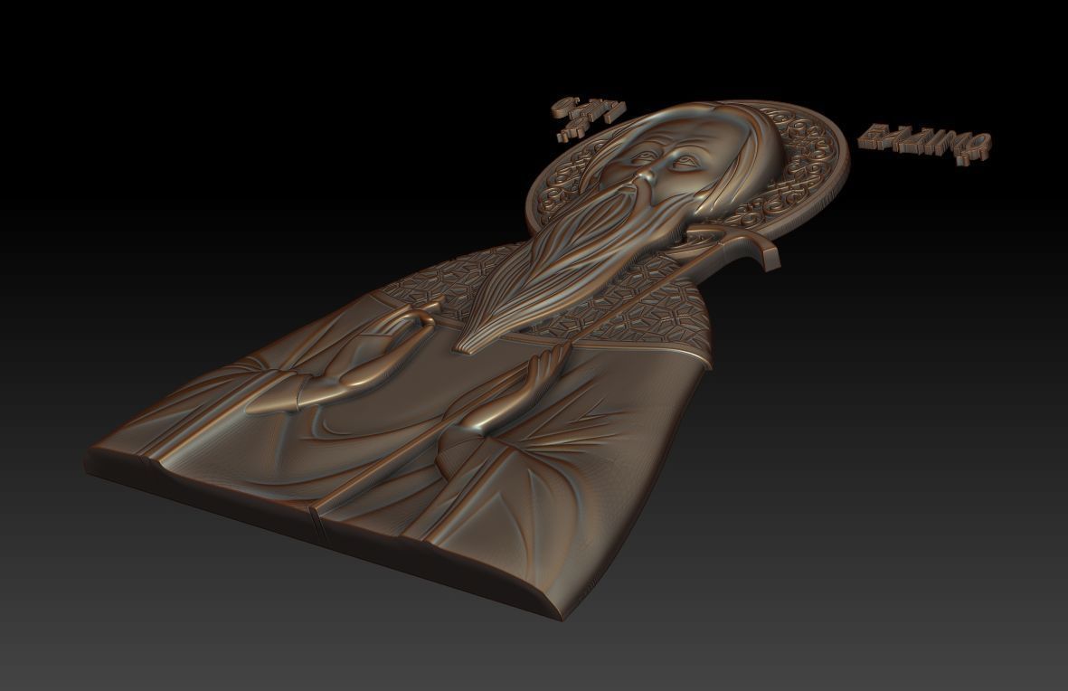 Saint Bademus of Persia 3D model_11