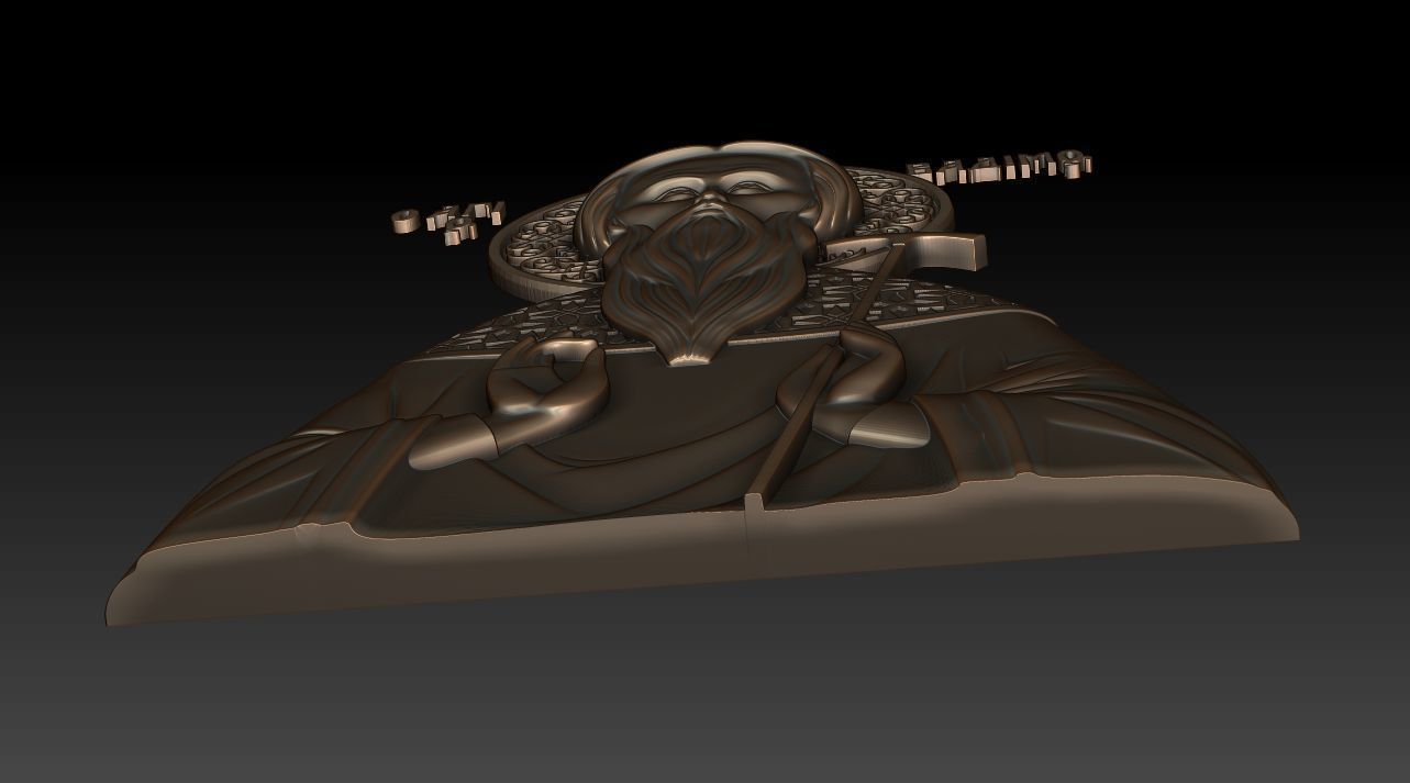 Saint Bademus of Persia 3D model_7