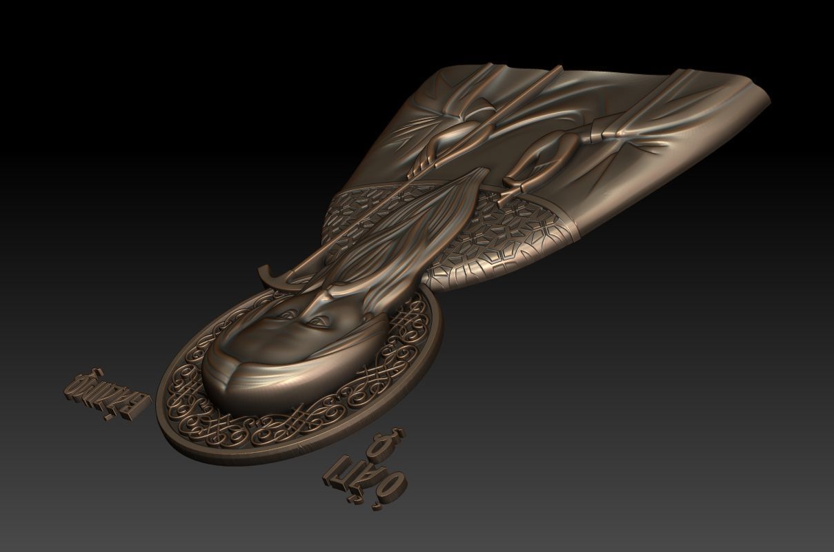 Saint Bademus of Persia 3D model_6