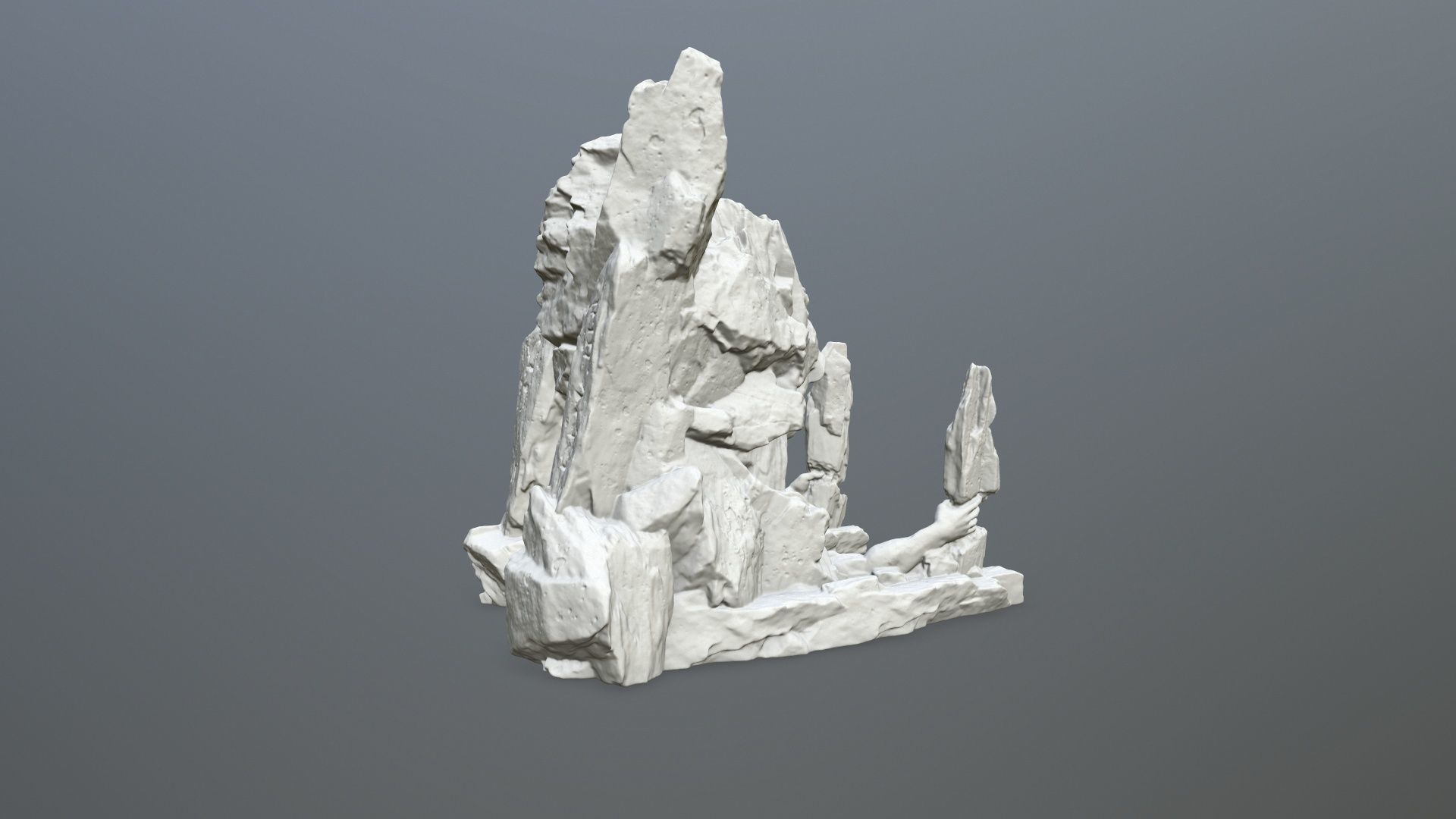 Skull  Gate  1 Stl 3D print model_8